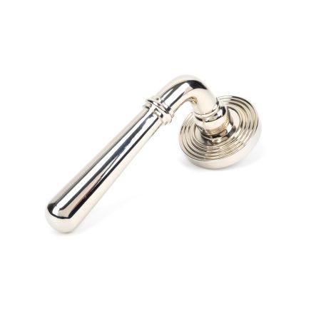 Polished Nickel Newbury Lever on Rose Set (Beehive) - Unsprung