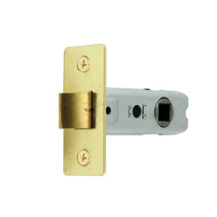 Jedo Kontrax Tubular Latches 64mm Electro Brassed - By Frelan Hardware - JL122EB