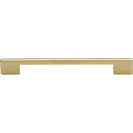 Heritage Brass Cabinet Pull Victorian Design 192mm CTC Polished Brass finish