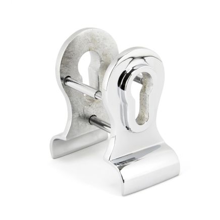 Polished Chrome 50mm Euro Door Pull (Back to Back fixings)