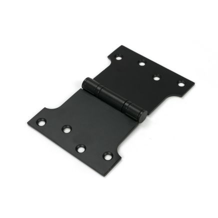 Black 4" x 4" x 6" Parliament Hinge (pair) ss