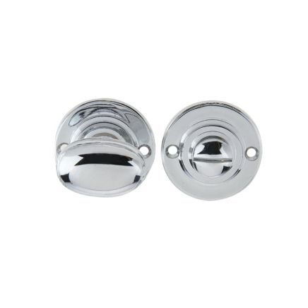Jedo Oval Ringed Turn & Release 40mm Polished Chrome - By Frelan Hardware - JV2680PC
