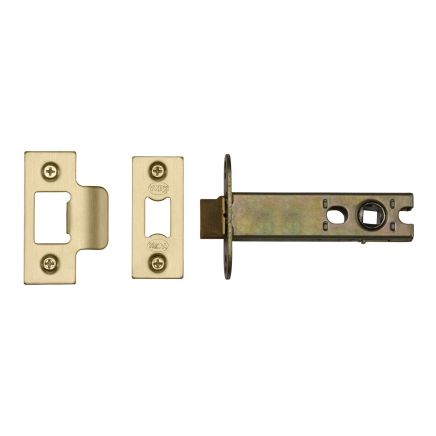 York Architectural Tubular Latch 5" Satin Brass Finish