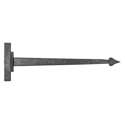 External Beeswax 36" Barn Door T Hinge (pair)