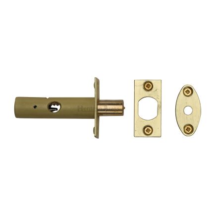 Heritage Brass Rack Bolt without Turn Satin Brass finish