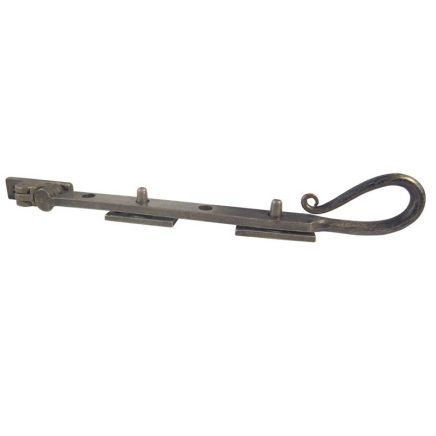 Casement Stay Hand Forged 300mm Pewter - By Frelan Hardware - HF22