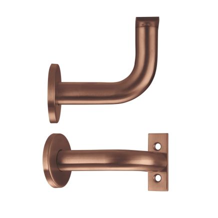 Zoo Hardware Handrail Bracket (Concealed) SSS - 3" - PVD Satin Bronze