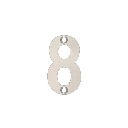 Zoo Hardware Numerals - 50mm - Polished Stainless
