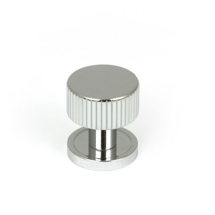 Polished Chrome Judd Cabinet Knob - 25mm (Plain)
