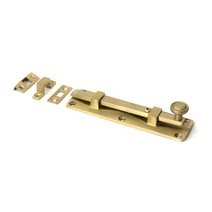Satin Brass 6" Universal Bolt