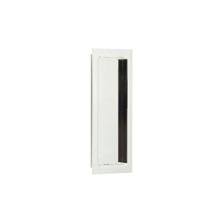 Burlington Rectangular Flush Pull Polished Nickel - By Frelan Hardware - BUR225PN