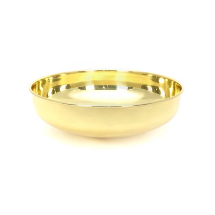 Smooth Brass Round Sink