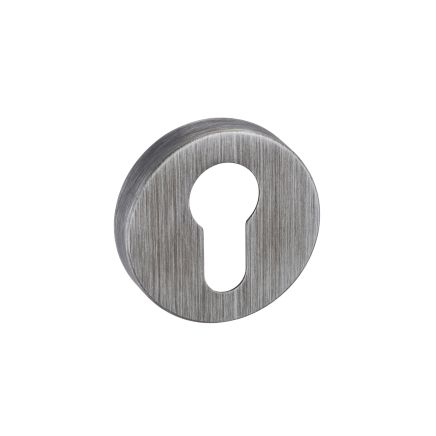 Forme Euro Escutcheons on Minimal Round Rose - Urban Graphite (Pair)