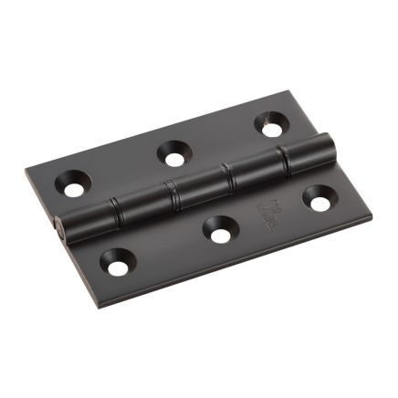 Double Phosphor Washered Butt Hinge - Matt Black (Pair)