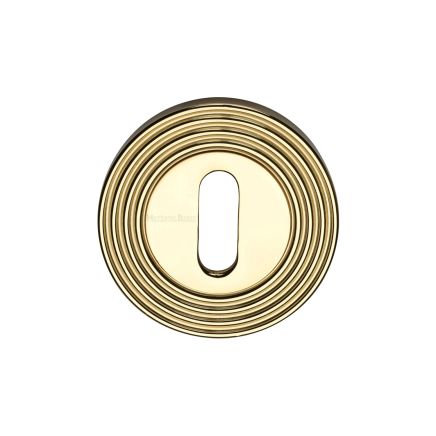 Heritage Brass Key Escutcheon Polished Brass finish